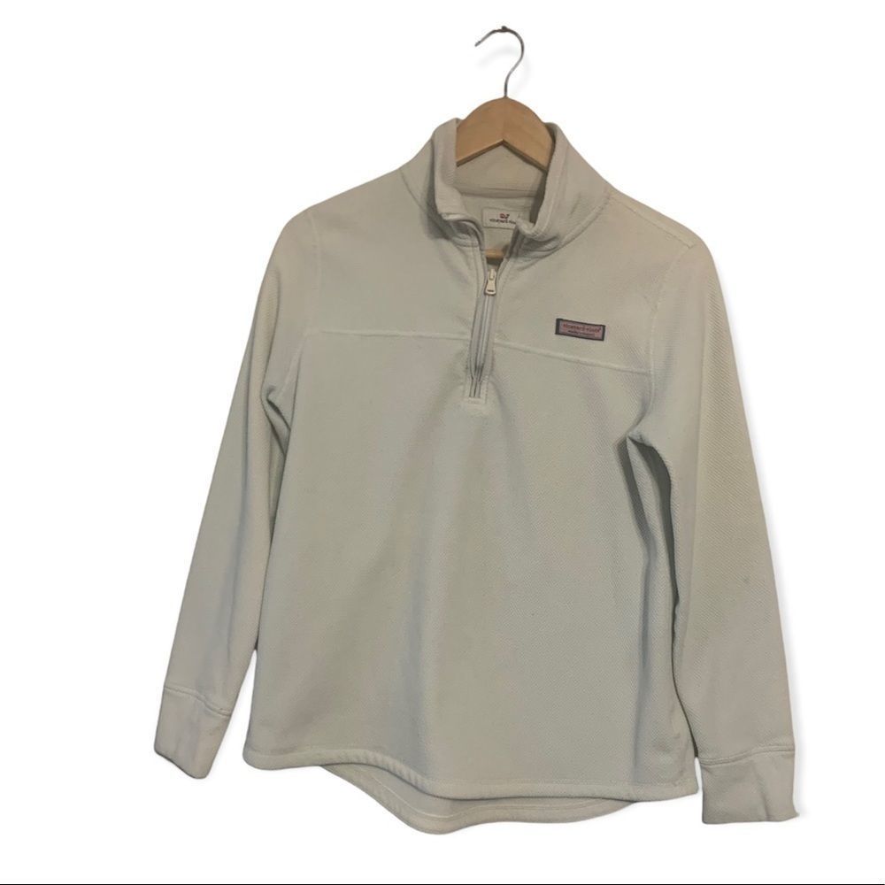 Vineyard Vines Cream Pull-over/Woman/Size Sm